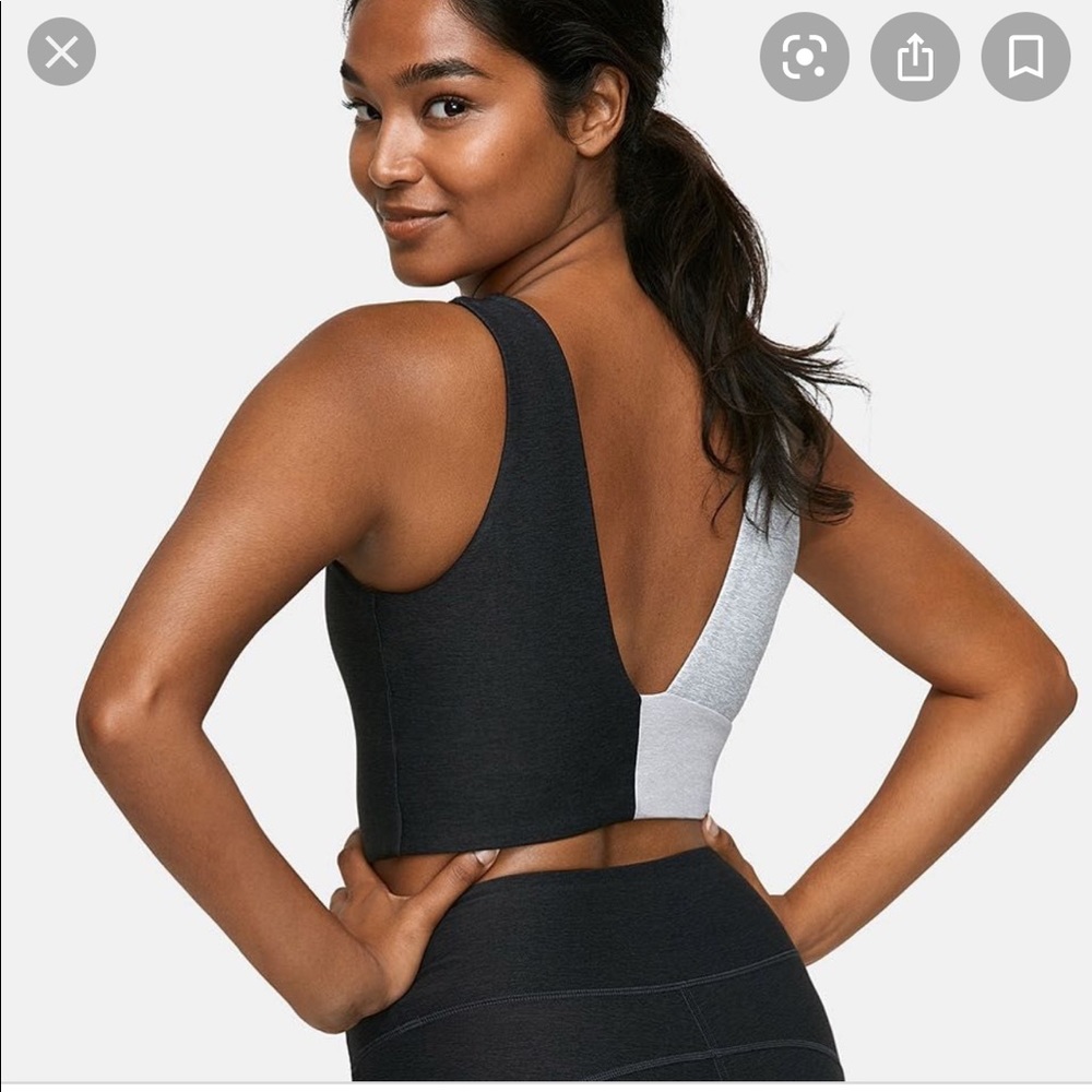 Outdoor voices Venus crop top size small